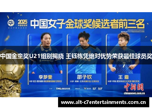 中国金童奖U21组别揭晓 王钰栋凭绝对优势荣获最佳球员奖